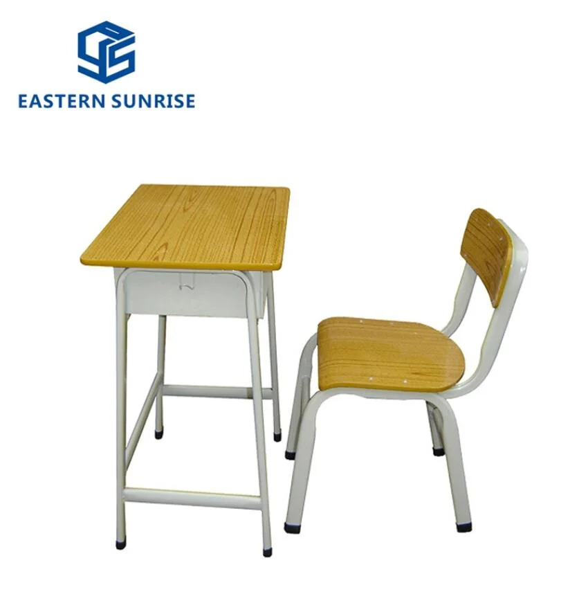Mobiliario Escolar estudiante cómoda silla y conjuntos de escritorio para el aula