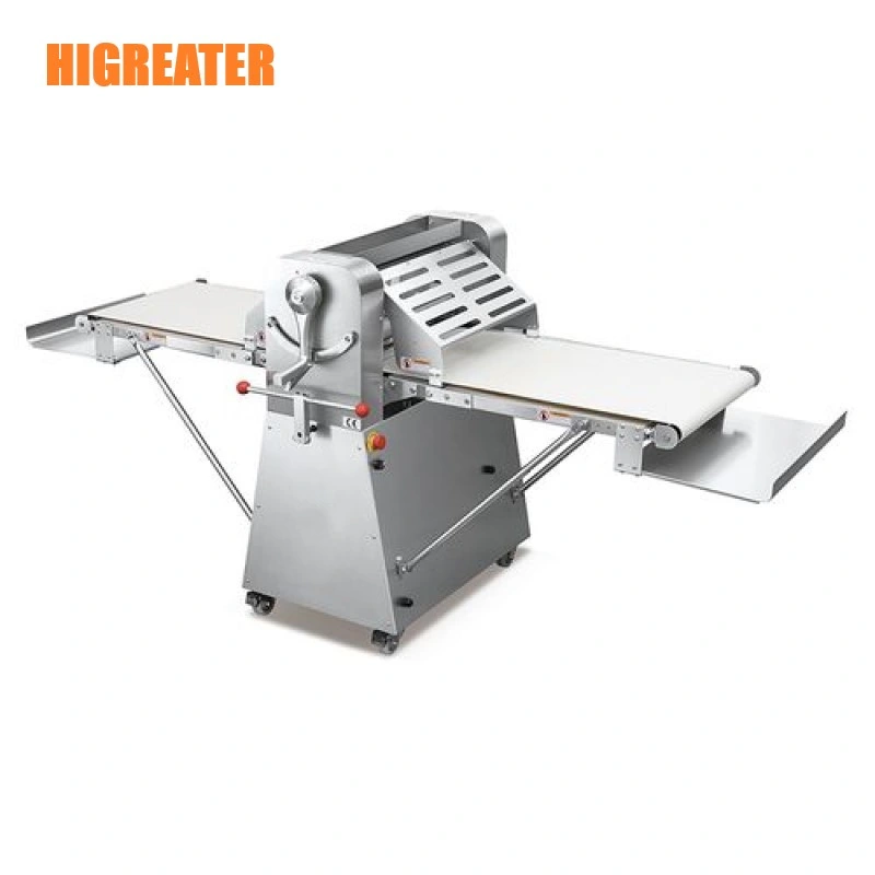 Full Automatic Dough Pastry Laminating Machine 650mm 680mm Automatic Dough Sheeter with Cutter Machine