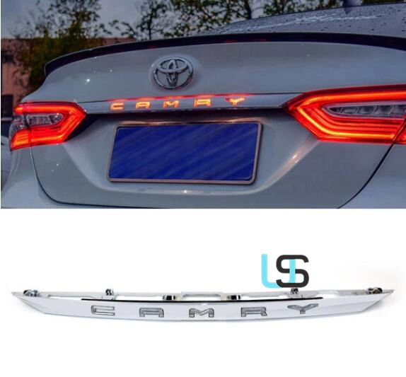 Taillight Rear Bumper Warning Lamp LED Letter Light for Toyota Camry