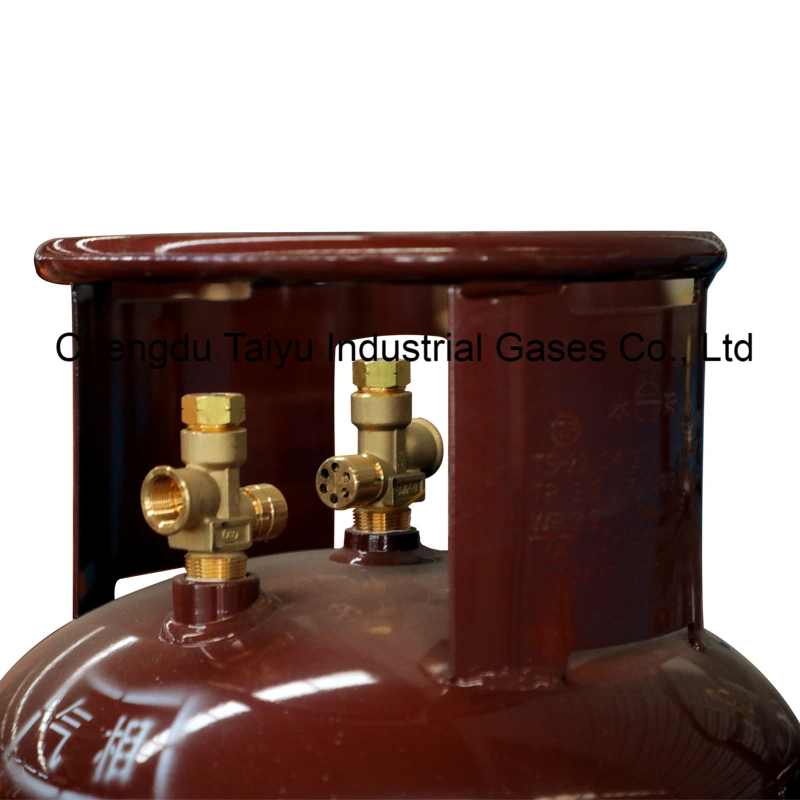 China Supply Indudtrial Gases 99.5% Purity 50kg/118L C3h8 R290 Propane Gas