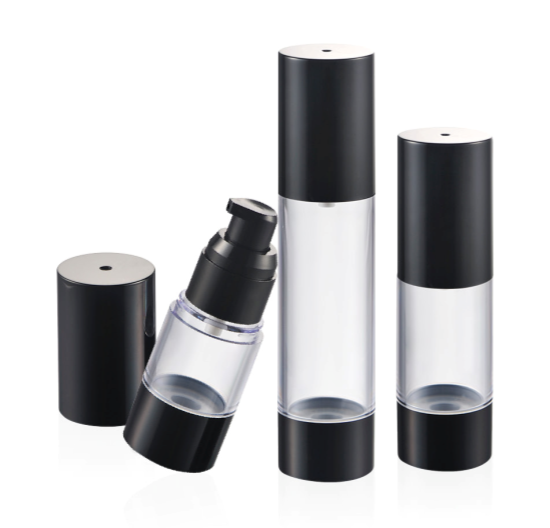 15ml 30ml 50ml Plastic Clear Airless Pump Cosmetic Bottle for Cosmetic Packaging