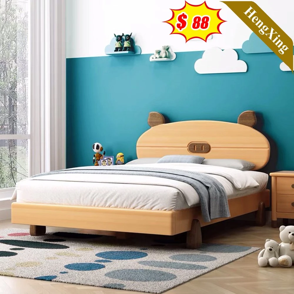 Beauty Craft Cartoon Form Wooden Home Hotel Schlafzimmer Möbel Doppel Bett