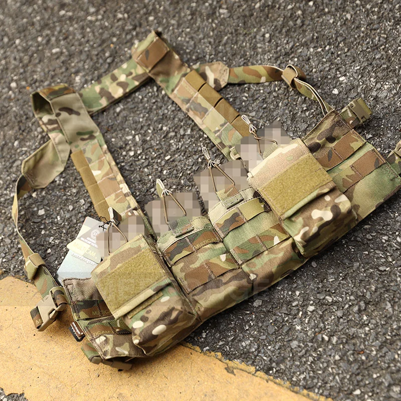 Emersongear Cordura 500d Nylon Lightweight Tactical Gear Molle Equipment Combat Vest Chest Rig Multiturn Custom Tactical Vest