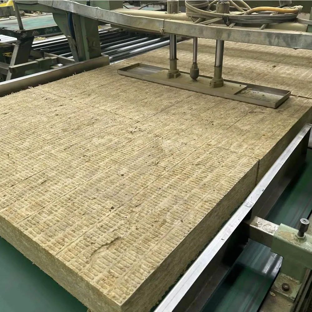 Schallabsorption Baumaterial Rockwool Dämmplatte mit Rohstoffen Basalt