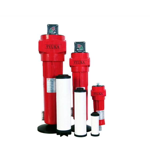 1.0MPa Compressed Air Line Industrial Filter with Auto Drain Valve