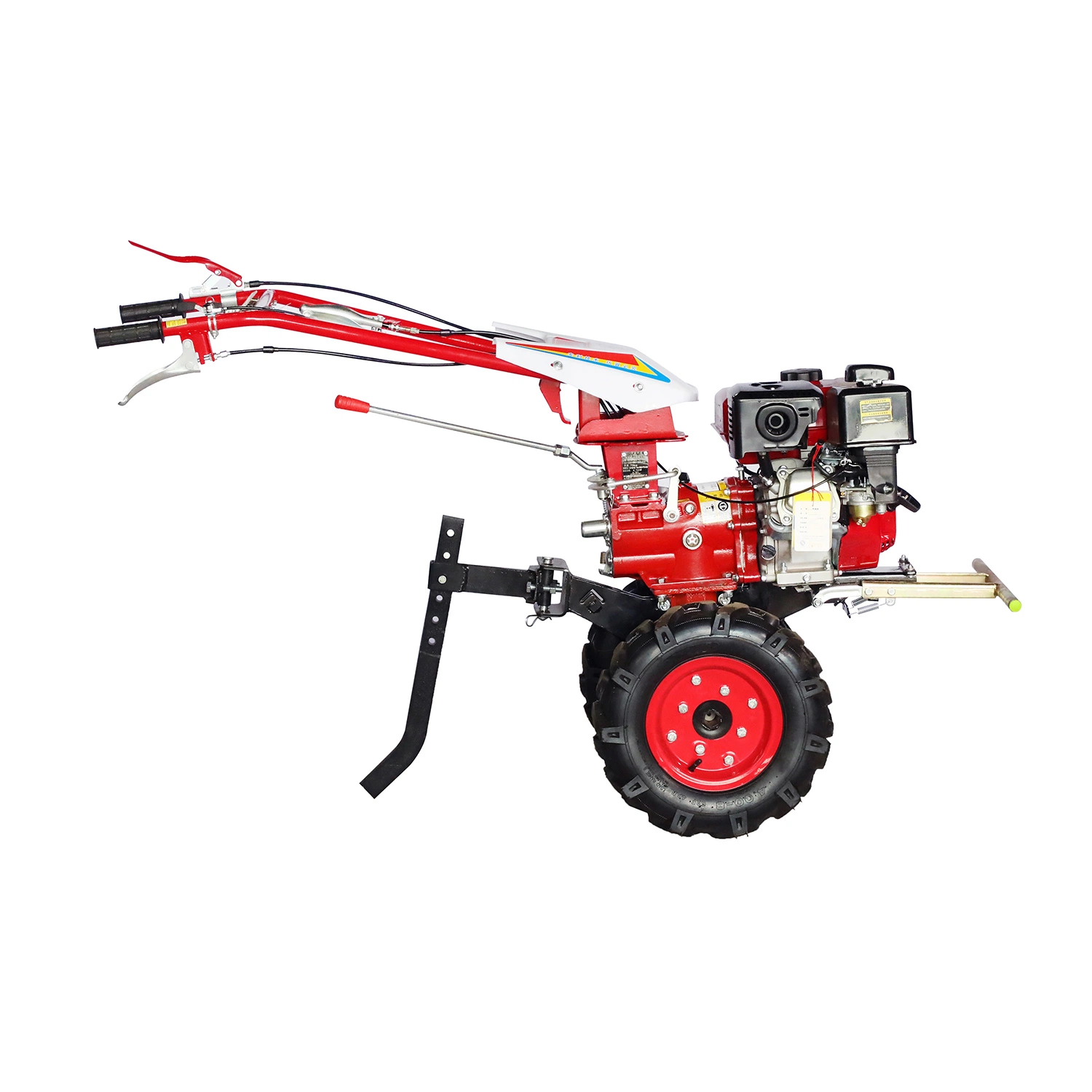 Lansu Farm 9HP Gasoline Mini Power Tiller Grubber Weeder Garden