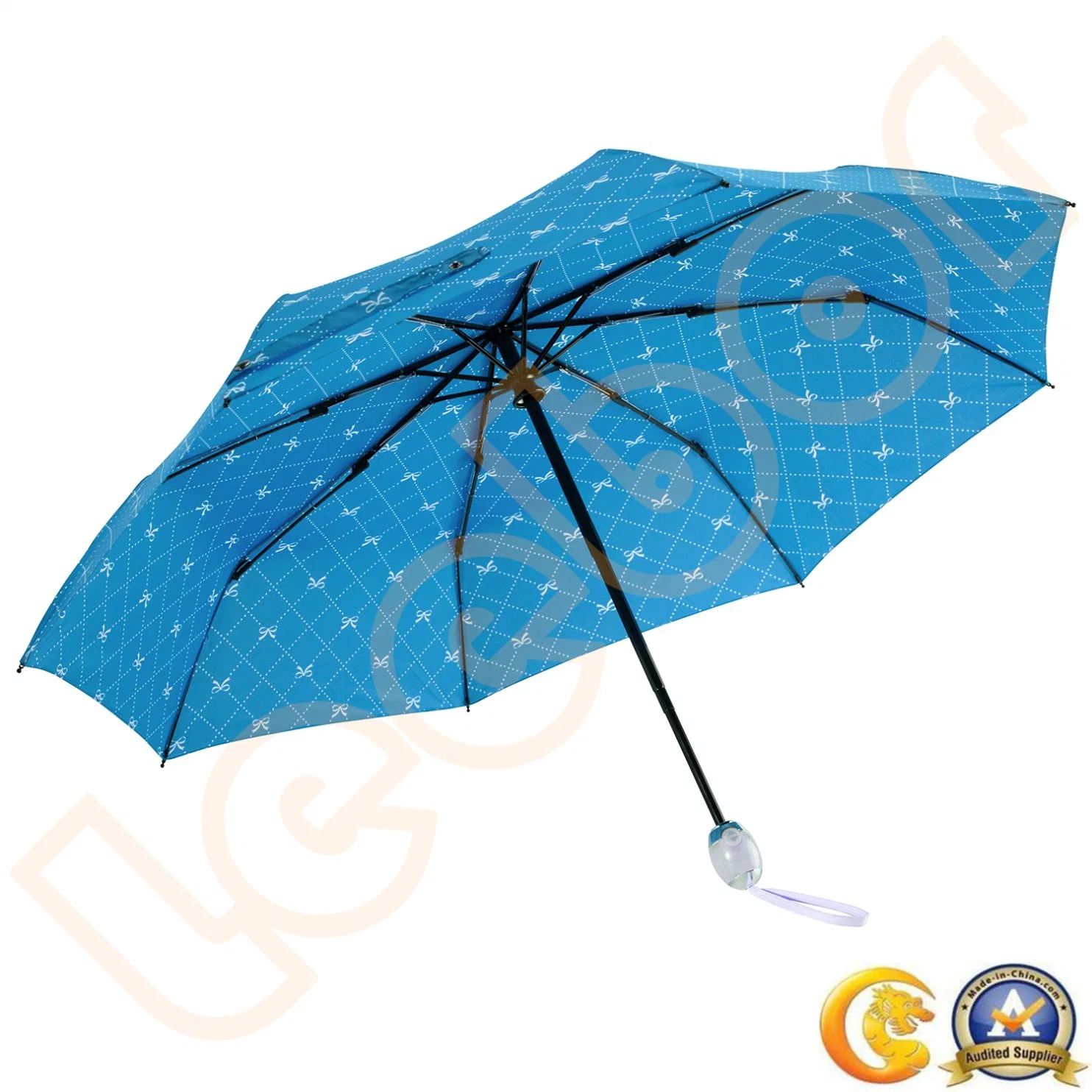 Storm Proof Extendable Collapsible Three Folding Rain Umbrella Gift Items