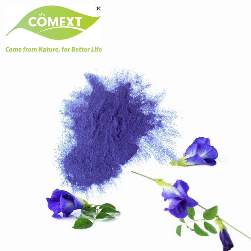 COMEXT Private Label Blue Butterfly Pea Flower Extract Butterfly Pea Порошковый органический