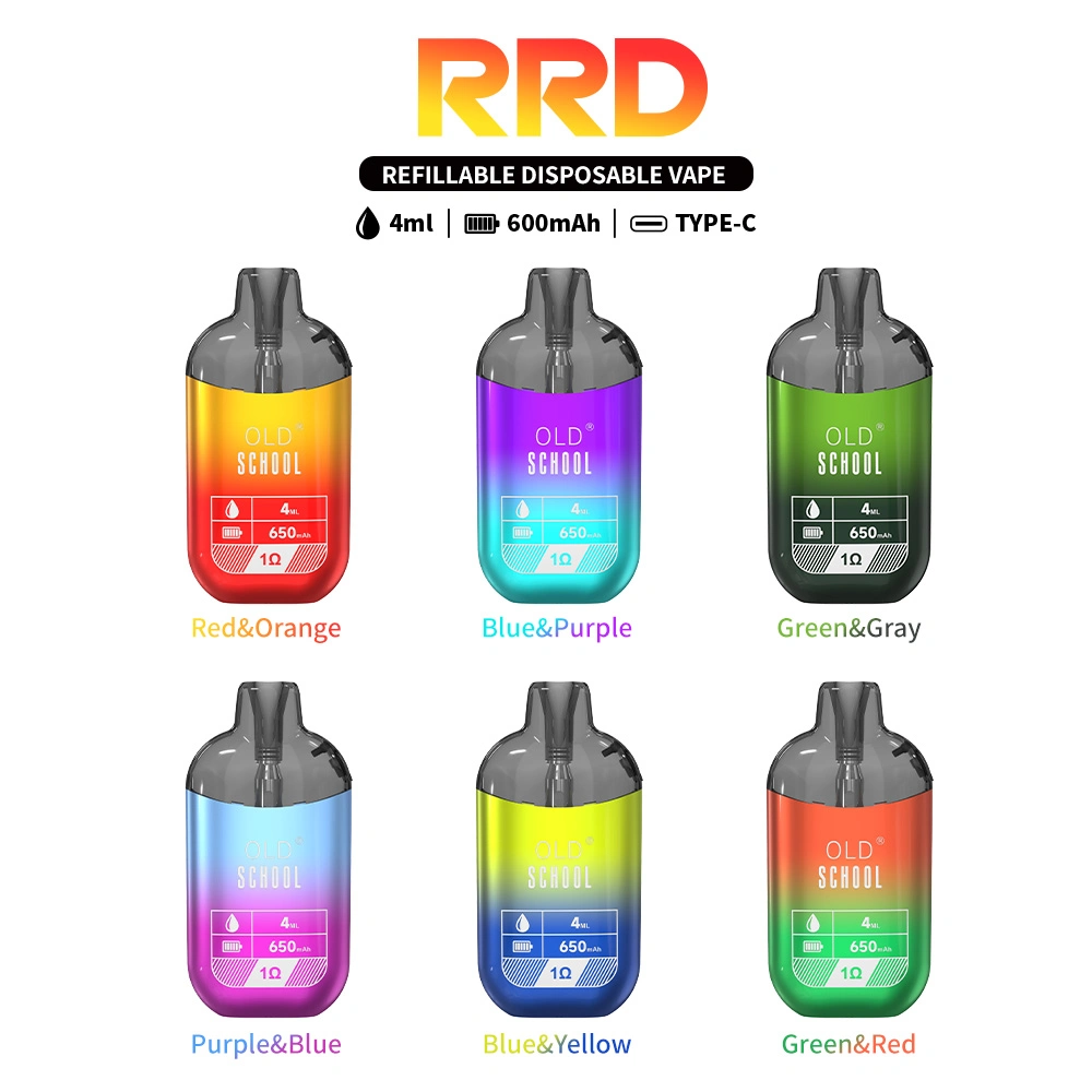 Hot-Selling Old School Refillable Empty Vape Pod Device 4ml E-Liquid Empty Cartridge Device