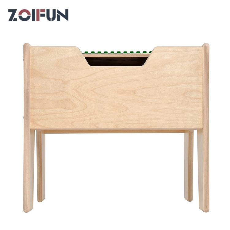 Good Quality Pure Color Furniture Kids Square Table for Kindergarden