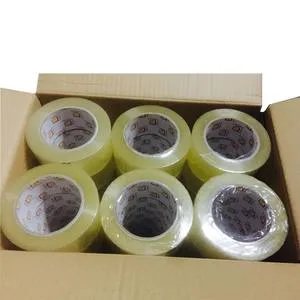 Clear Gum Stong Adhesive Power Custom Specification for Packing BOPP Tape