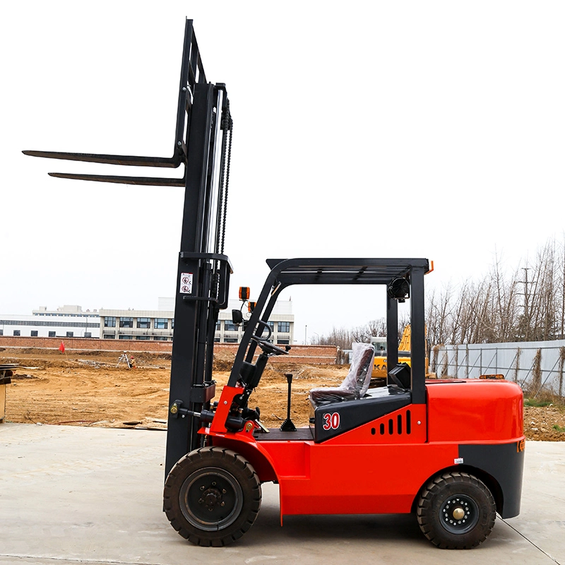 Free Shipping Electric Forklift 1 Ton 1.5 Ton 2 Ton 3 Ton Factory Small Battery Driven Hydraulic Trucks