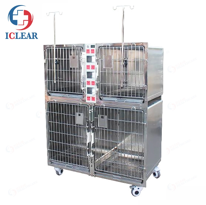 High quality/High cost performance  Full-Featured Animal Medical Monitoring Cabin/Pet ICU Cage