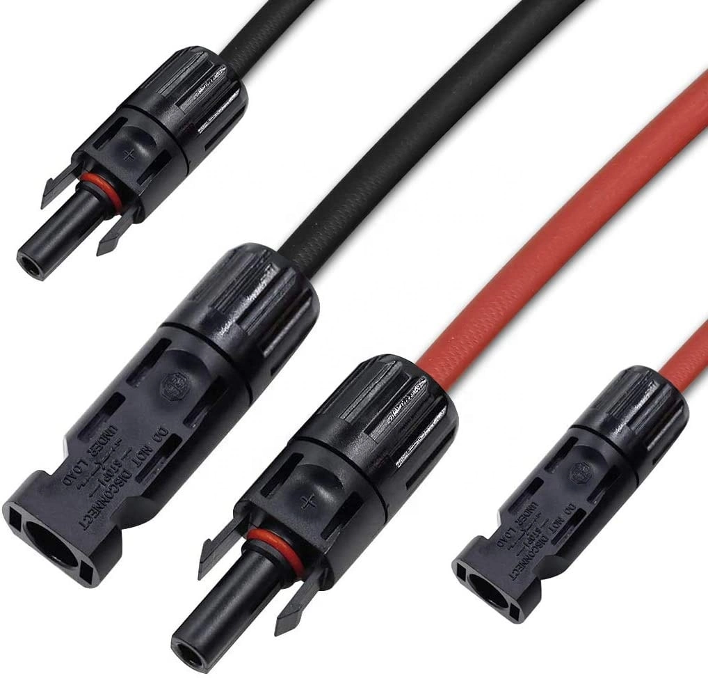 OEM TUV UL Approved Solar Panel Cable 6mm2 2.5mm 4mm Solar Connector