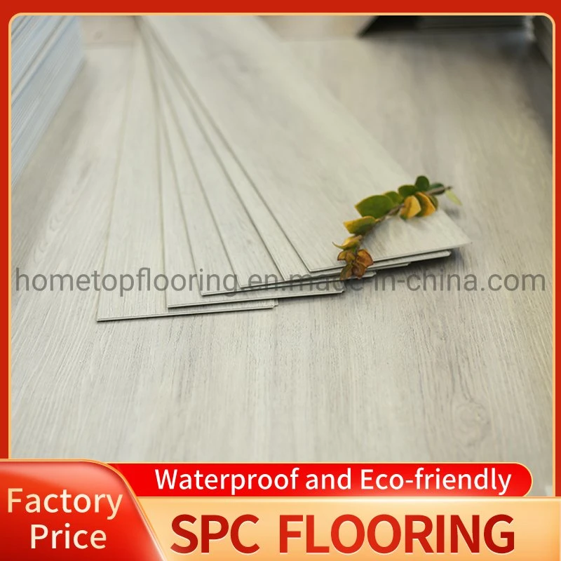 Spc Flooring China Factory Manufacturer High Quality Best Price Rigid Vinyl Flooring 4mm-6mm Spc Flooring Unilin Click Plastic Plank Spc Vinyl Flooring