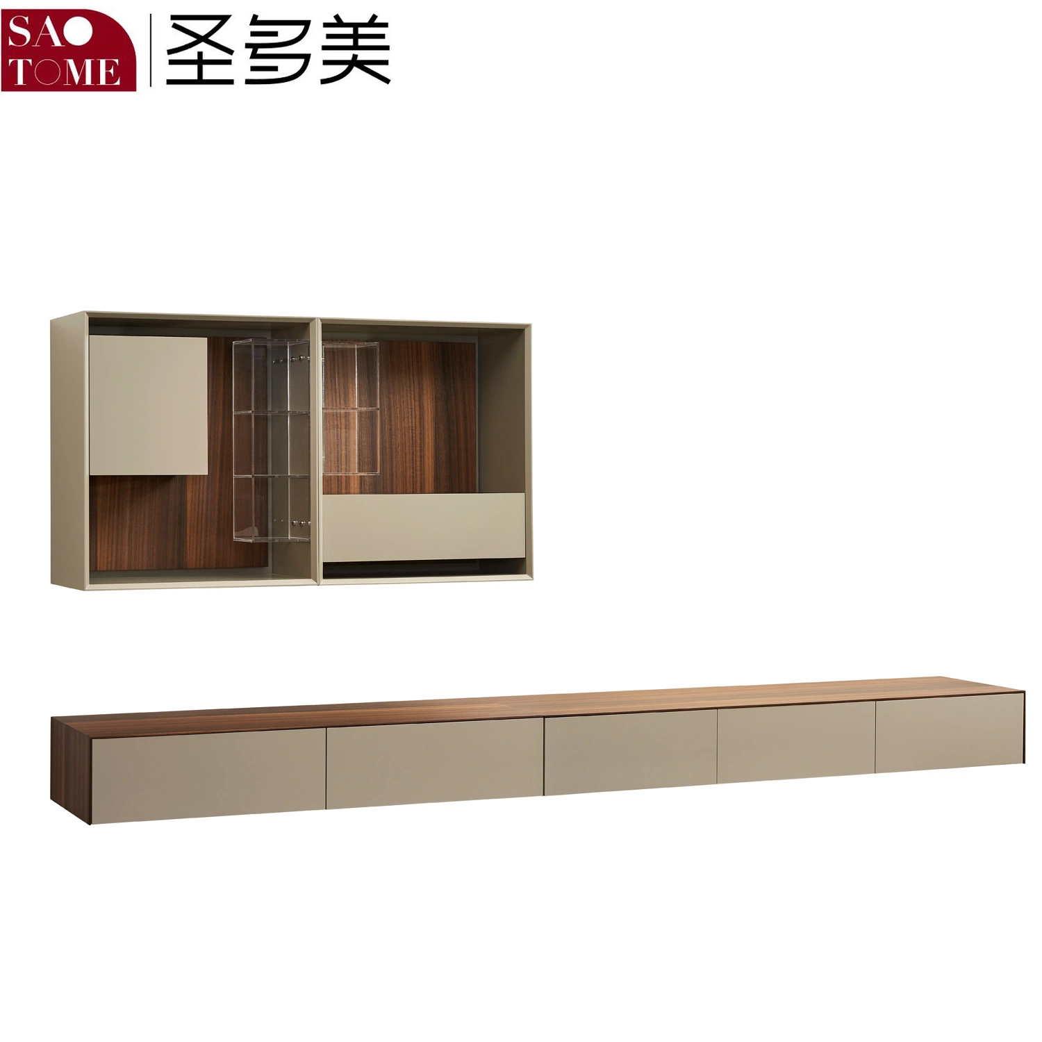 Modern New Design Wooden Living Room TV Cabinet Decoration Cabinet