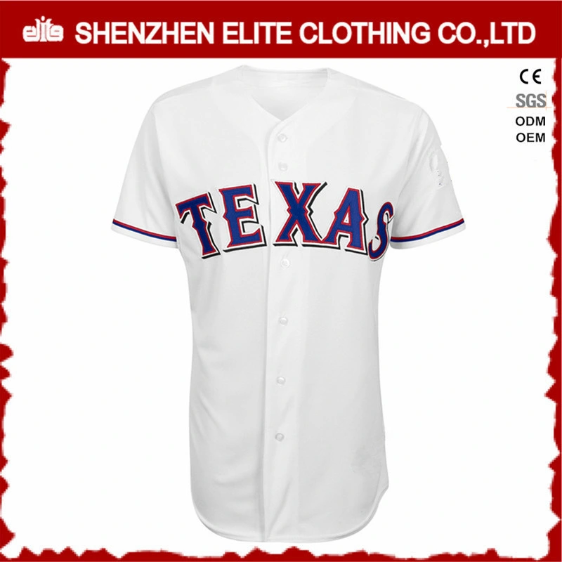 Wholesale/Supplier Customised Cheap Sublimated Baseball Jersey (ELTBJI-1)