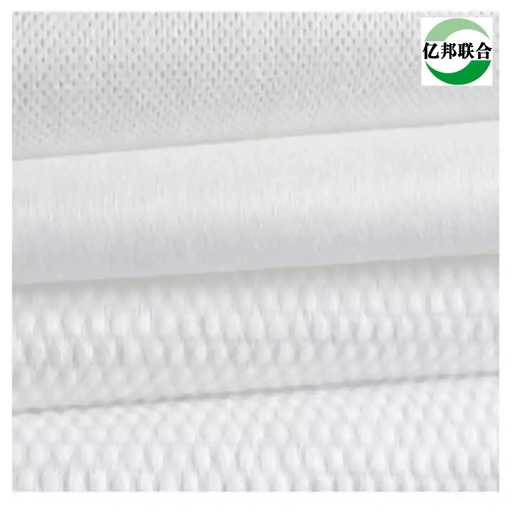 Good Quality Raw Material Bamboo Fiber Spunlace Nonwoven Fabric on Tissues Making