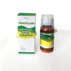 La penicilina V potásica para suspensión oral 125 mg/5ml, 100ml