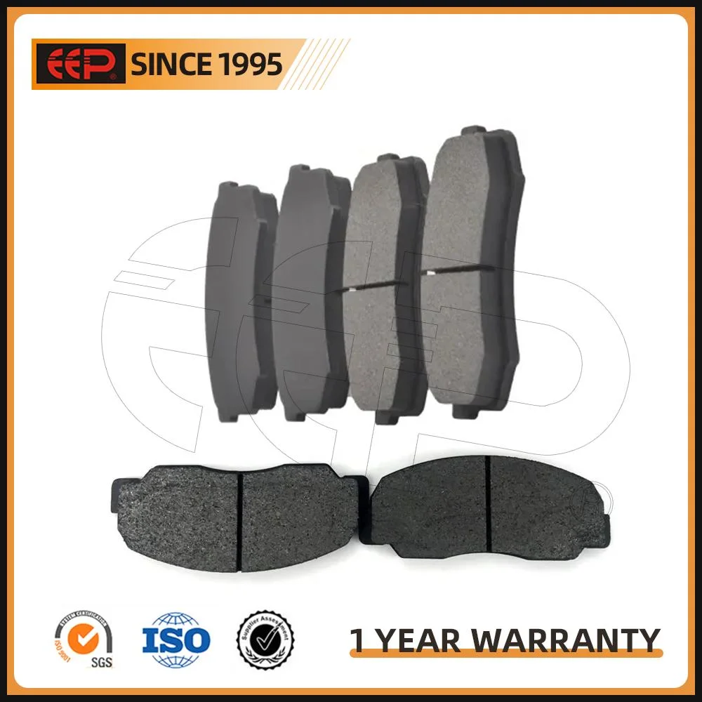 Eep Car Accessories Front Rear Brake Pads for Toyota Prado Vzj95 1995-2002 D436 D606 04465-60090 04466-60020