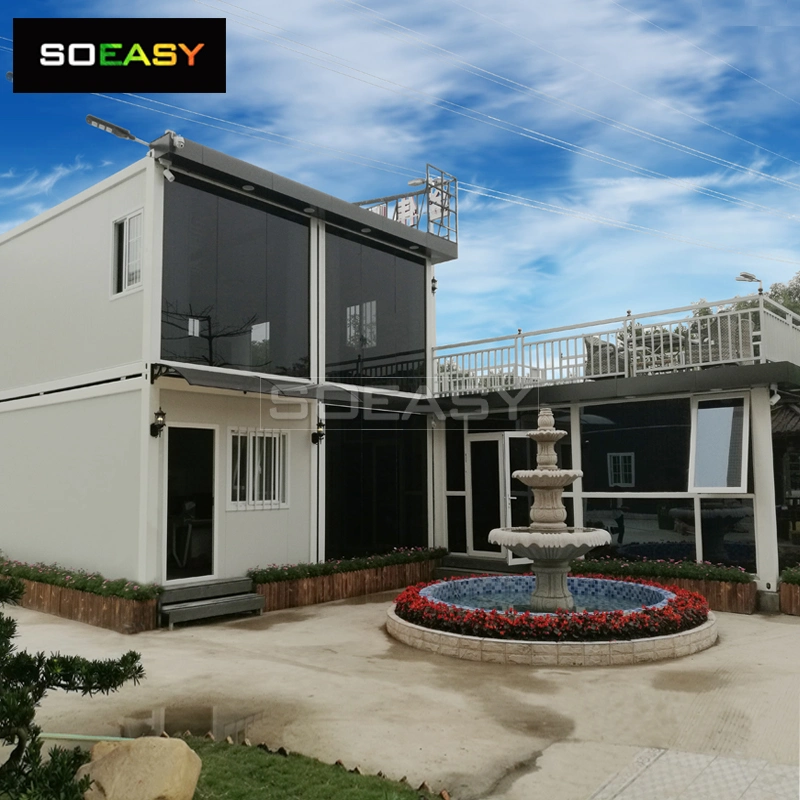 Factory Price High quality/High cost performance  Steel Frame Luxury Prefab Container House for Sale