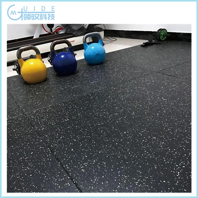 Anti-Slip Fitness Playground EPDM Rubber Tiles Plastic Flooring