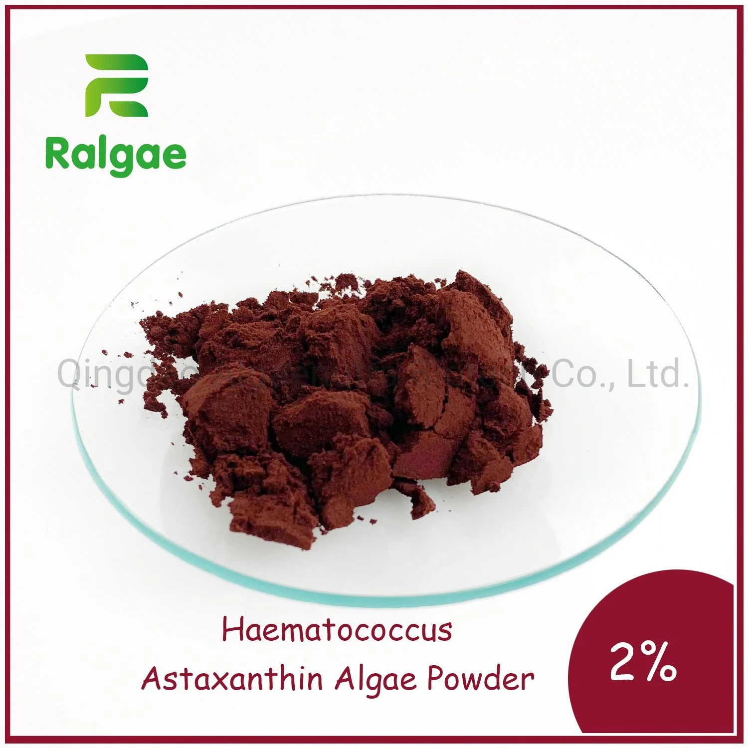 2% Content Pure Microalgae Cracked Cell Astaxanthin Powder for Animal Feed Additive