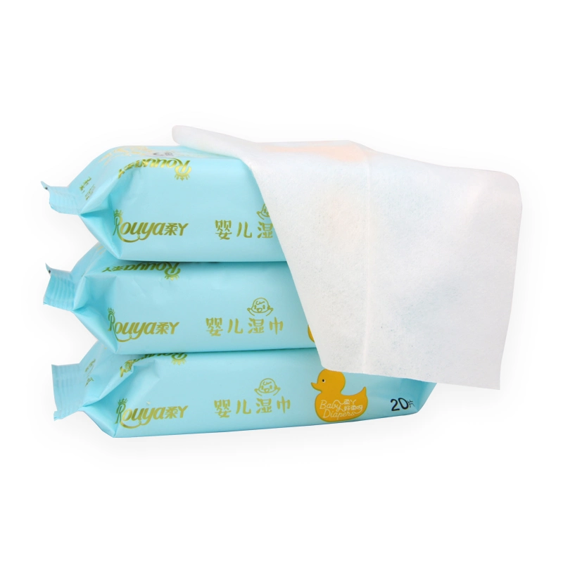 100% Bamboo Super Soft Biologisch Abbaubare Baby-Wipes Wet Wipes