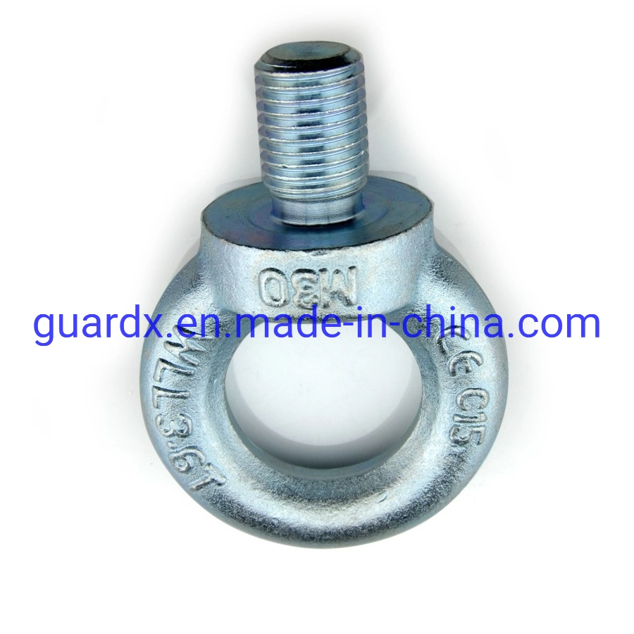 DIN 580 Forged Galvanized High Strength C15 Eye Bolt