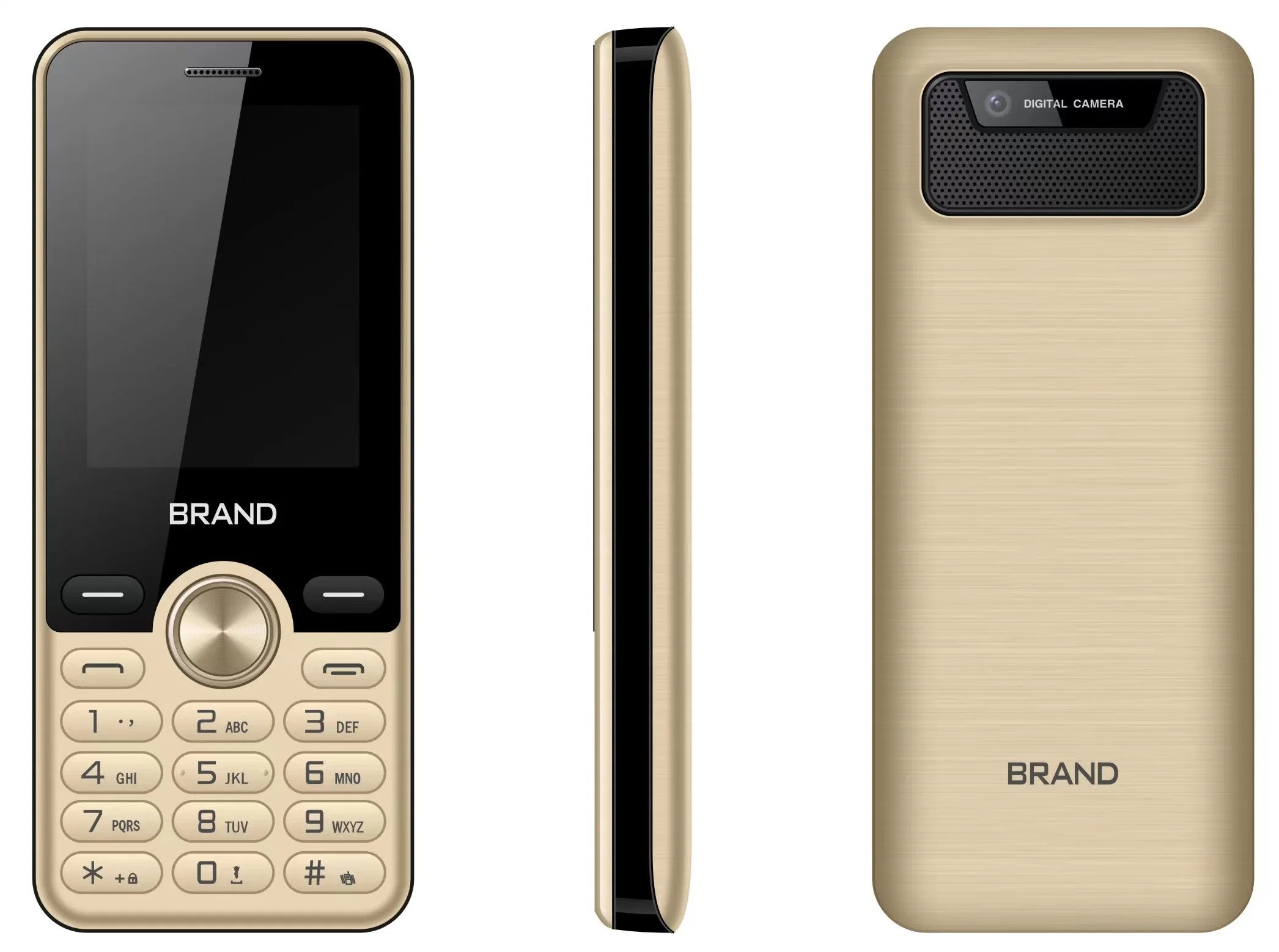 2.4inch Low Cost Phones China Manufacturer Big Screen Bacis Model Feature Phone