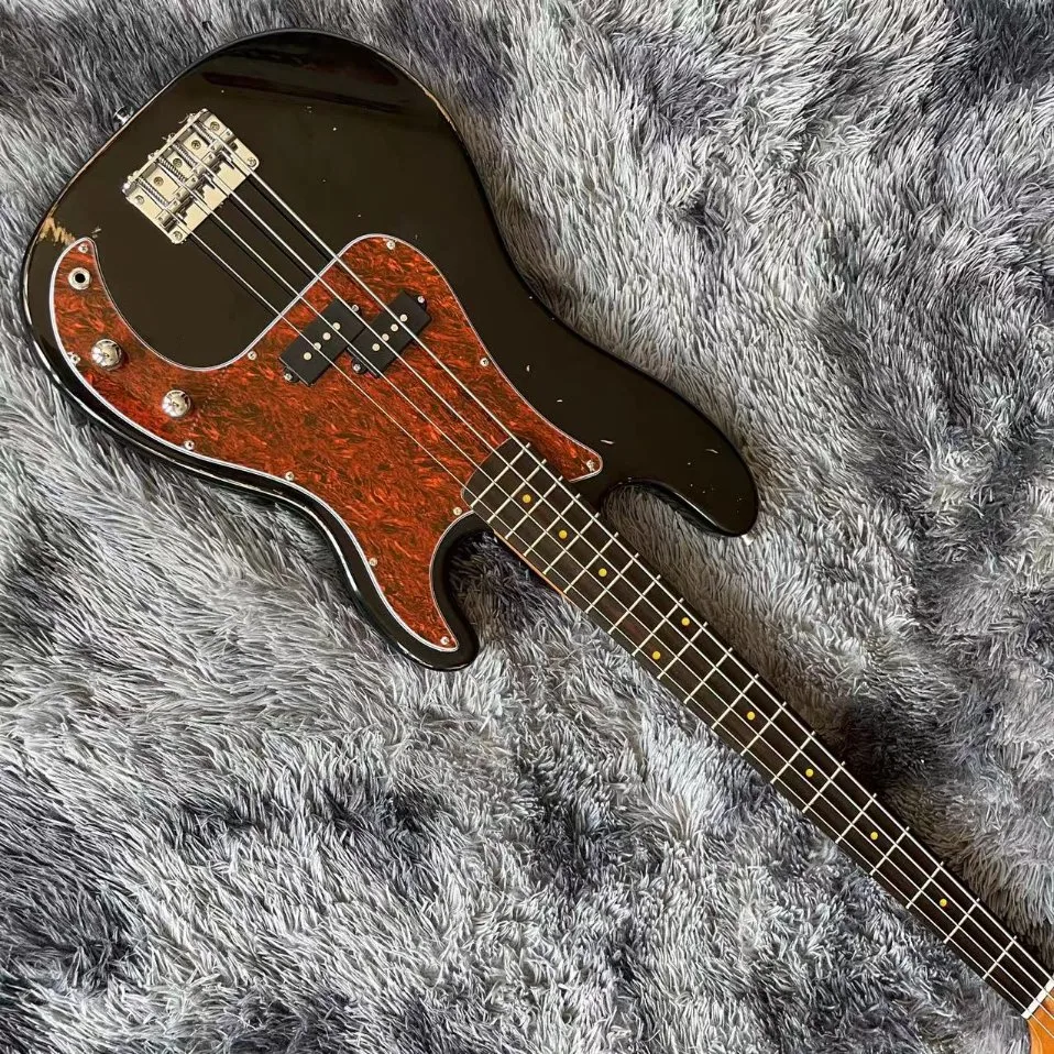 Custom Grand Precision 4 Strings Vintage Relikt E-Bass Akzeptieren Benutzerdefinierte Bestellung