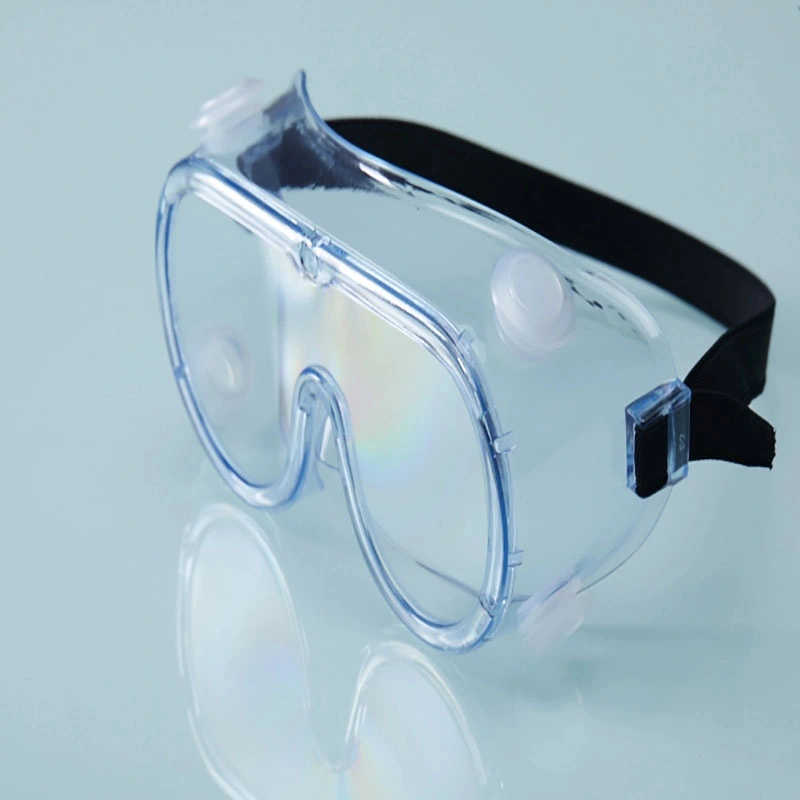 Anti Virus Safety Glass for Protects Eye Protection Cheap PVC Goggles Made in China