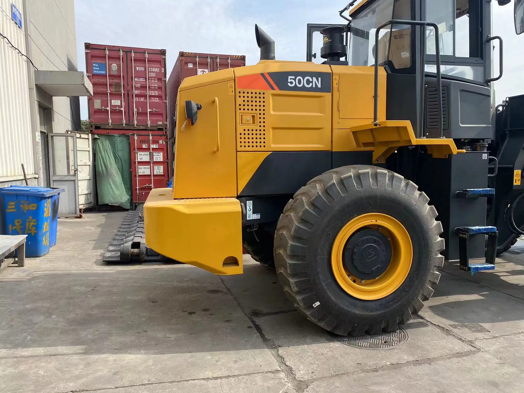 Liugong 5t Wheel Loader Zl50cn with 3cbm Bucket in Mexico