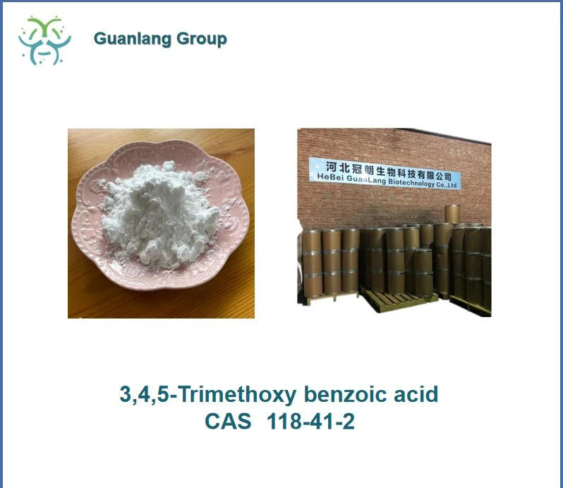 Фармацевтический промежуточный триметоксилин 3, 4, 5-триметоксибензойная кислота КАС 118-41-2