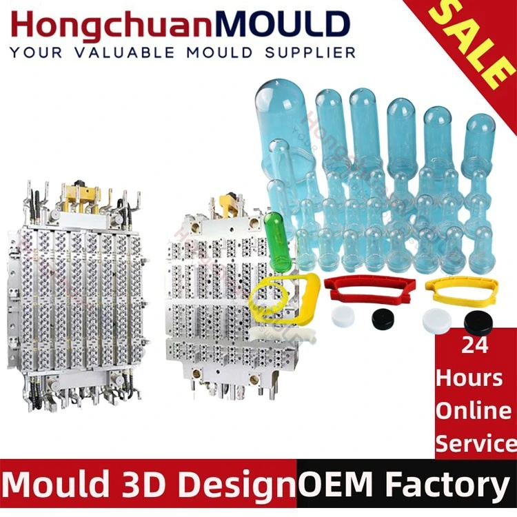 Plastic Pet Preform Bottles Tube Neck Injection Mould