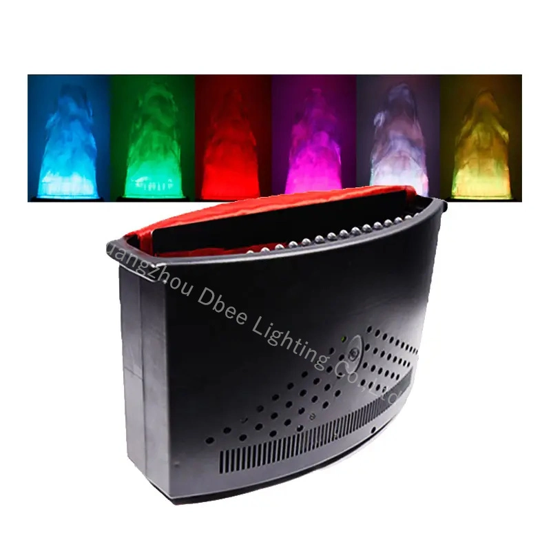 Fuente de fábrica LED Colorful Silk Fire Machine 180W RGB LED Luz de llama para el rendimiento de la escena