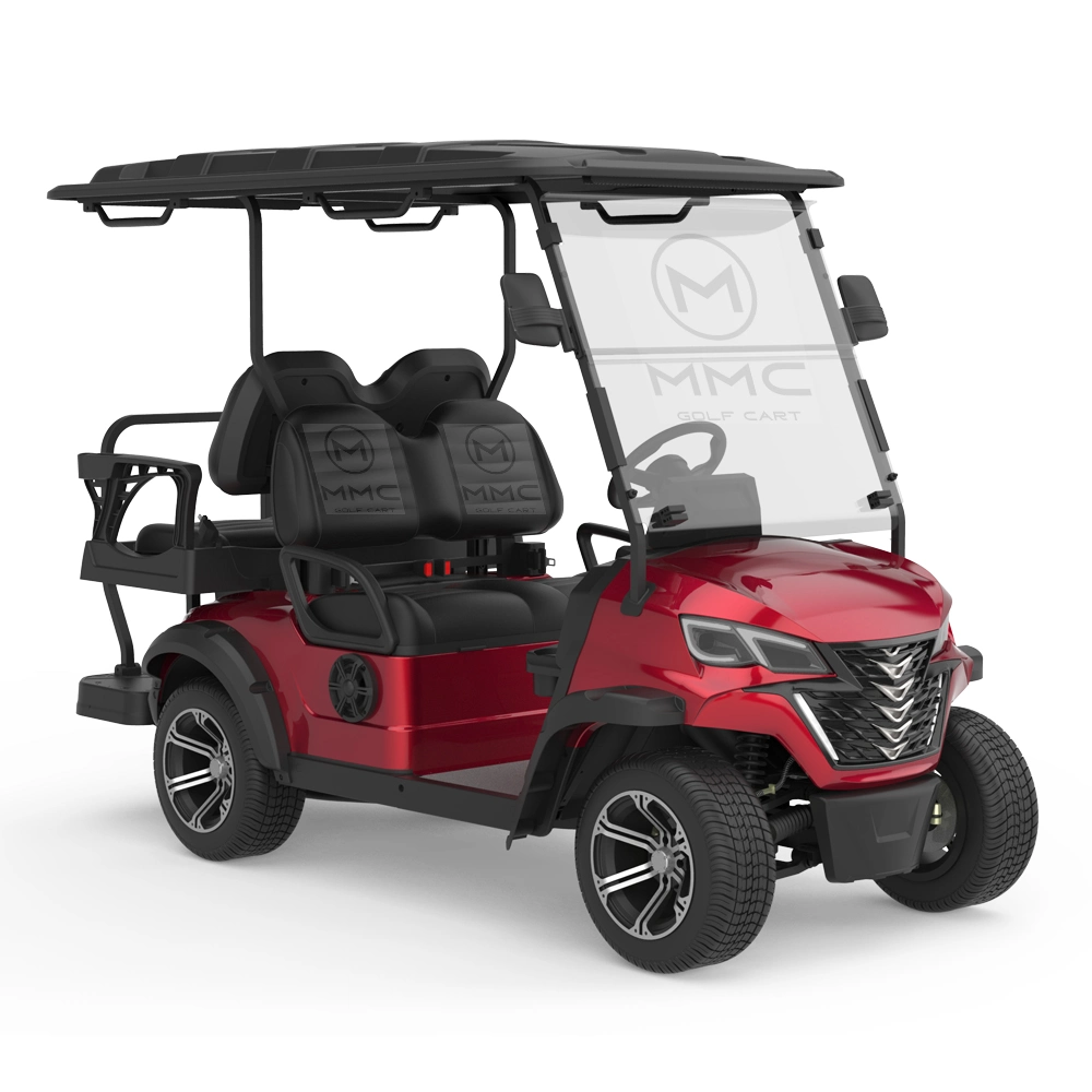 Batería de litio más reciente 48V Paneles solares fuera de Road Beach Buggy Carrito eléctrico de Golf