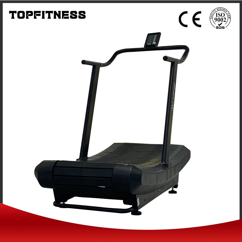 New Model Commercial No Power Curved Treadmill/Unfolding Commercial Treadmill/Cheap Commercial Home Use Fitness Equipment/