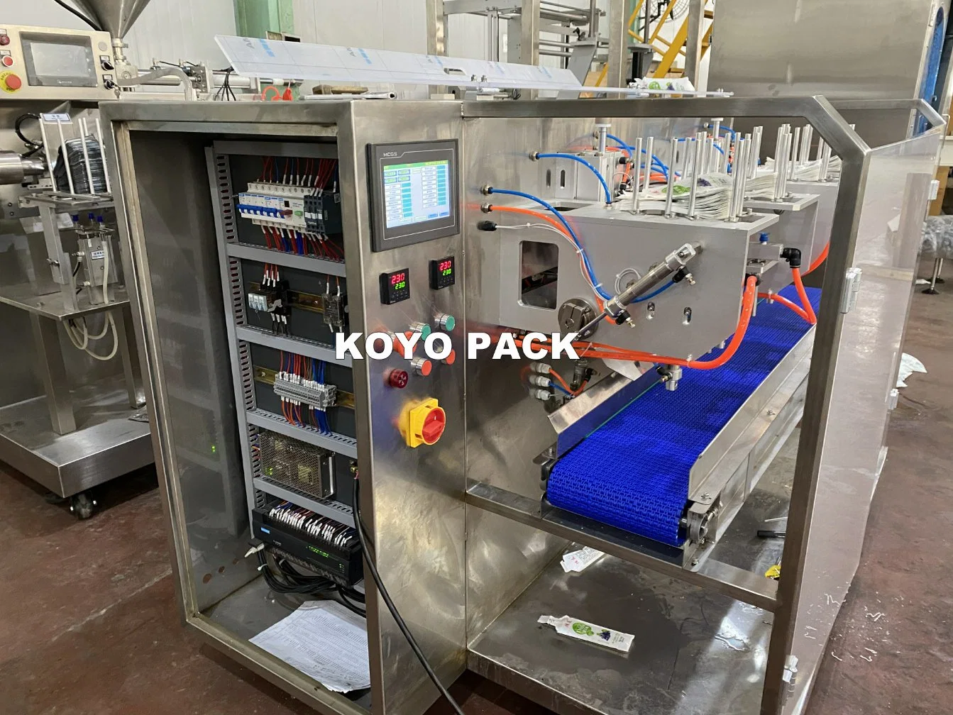 Automatic Soft Egg Tofu Tube Packing Machine