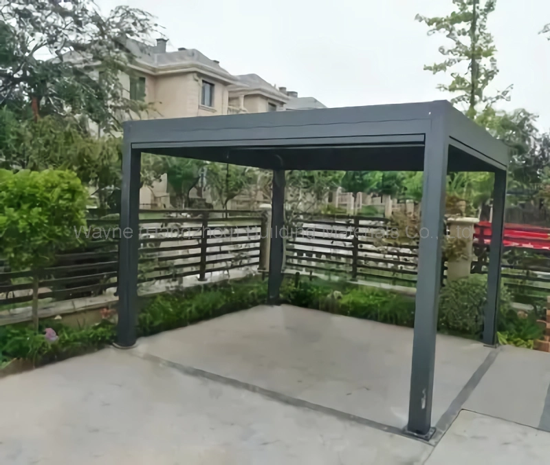 6X9 Cost-Effective Gazebos Outdoor Long-Span Aluminum Louvre Pergola