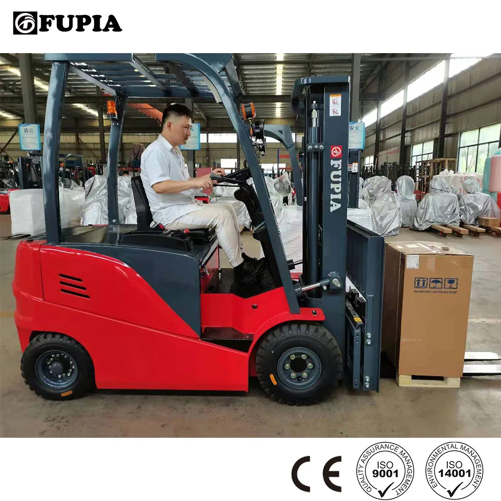 La parte superior venta garantizada Komatsu Toyota Tecnología 1 tonelada 2 Ton 3 toneladas de pilas 5ton elevadoras eléctricas completo para la venta