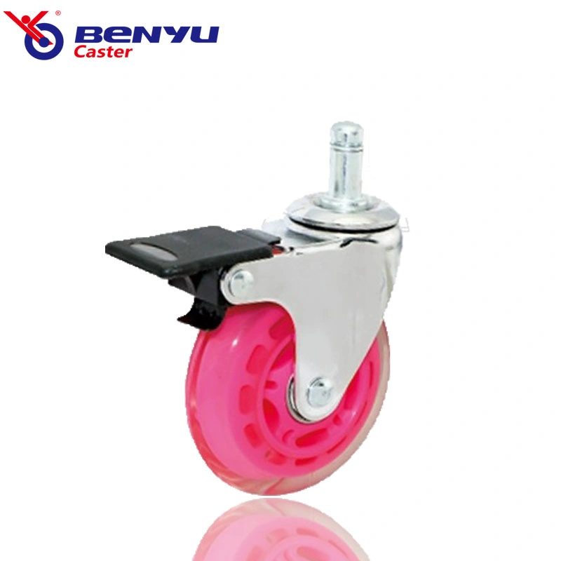 Wholesale/Supplier White Transparent Casters 1.5 Inch 2 Inch 3 Inch Swivel Furniture Decoration Casters