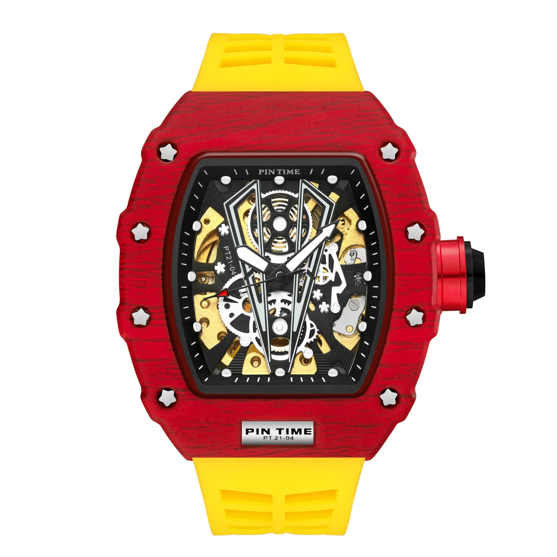 Wholesale Mens Luxury Brand Wristwatch Sports Cool Clock Automatic Mechanical Male Wrist Watch