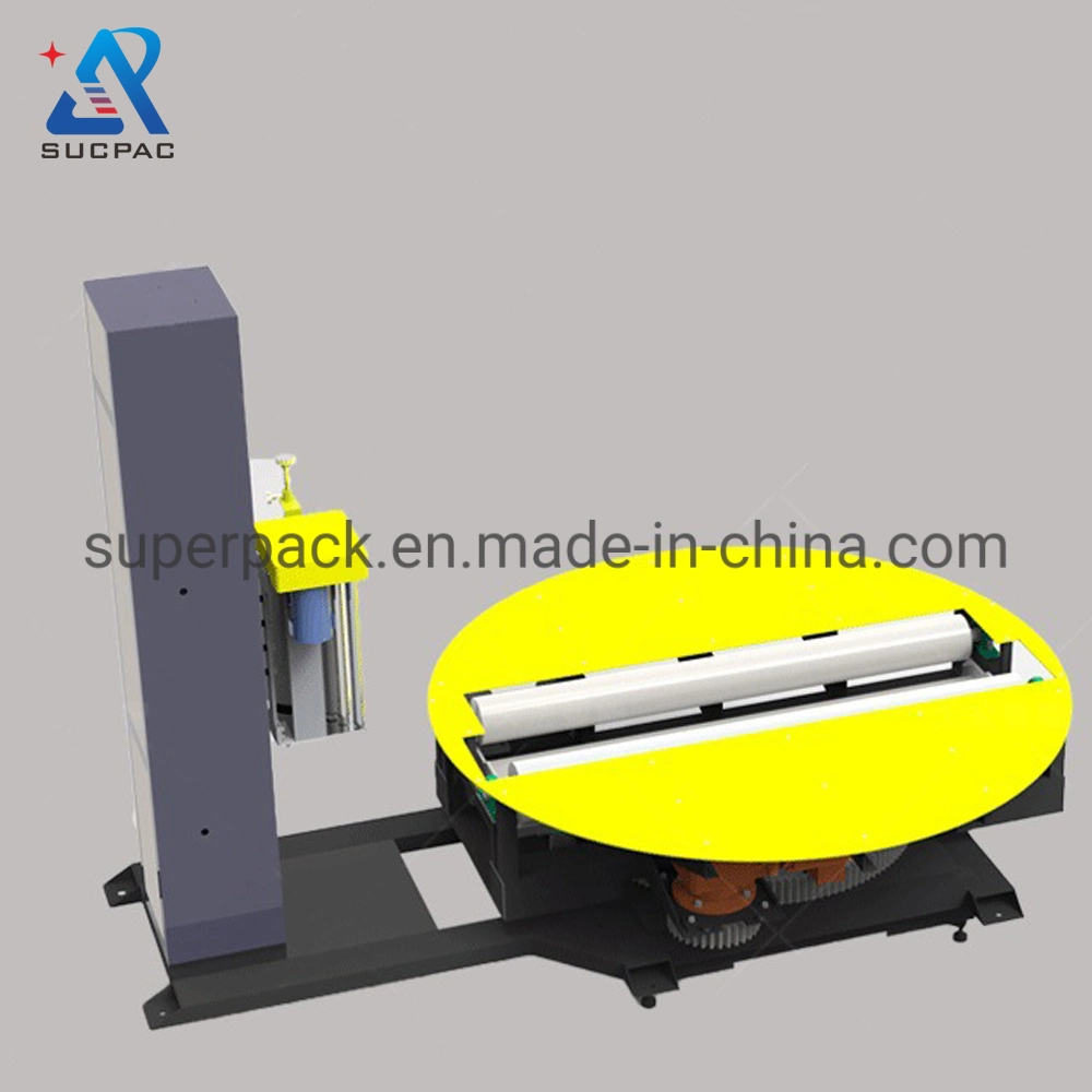 Cylinder Bearing Packaging Machine Turntable Stretch Film Wrapping Machine