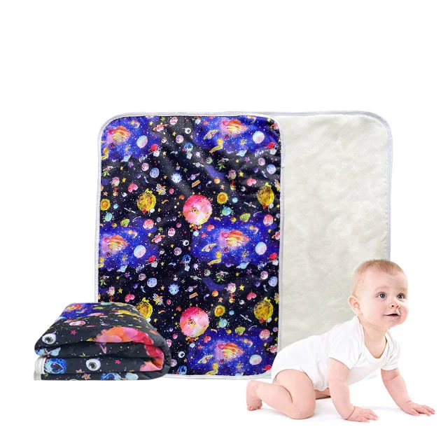 Tapis de jardin pour bébé étanche portable réutilisable, imprimé sur mesure, non coulissant