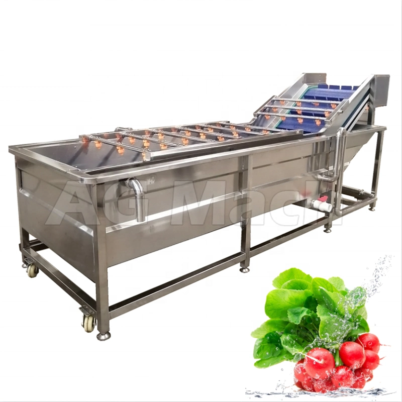 Automatic Oysters Brush Roller Cleaning Machine Fruit Washing Production Line