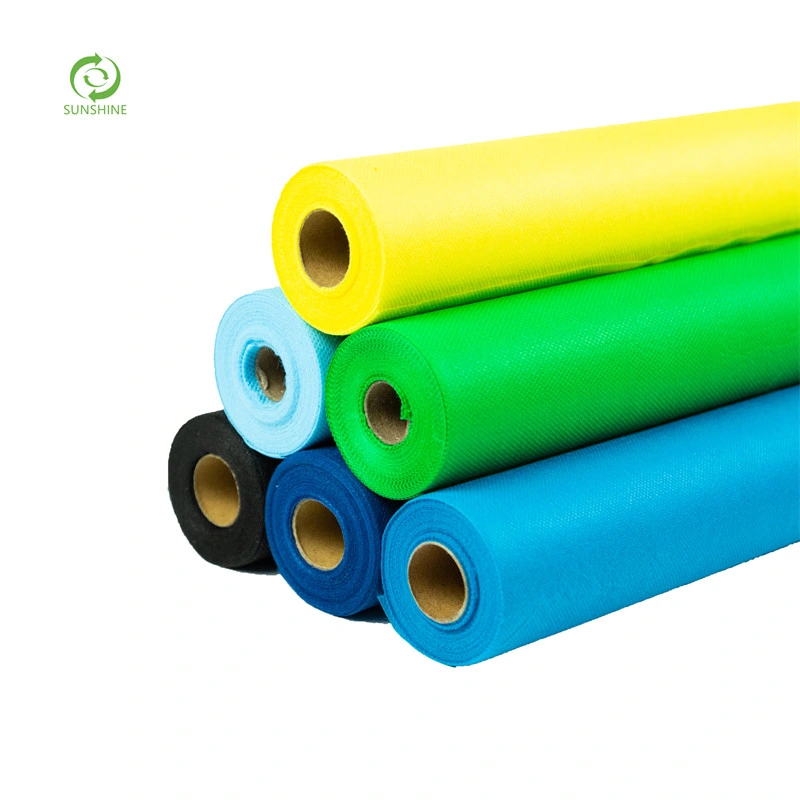 Custom Sizes and Colors 100% PP Spunbond Nonwoven Fabric Non Woven Fabric