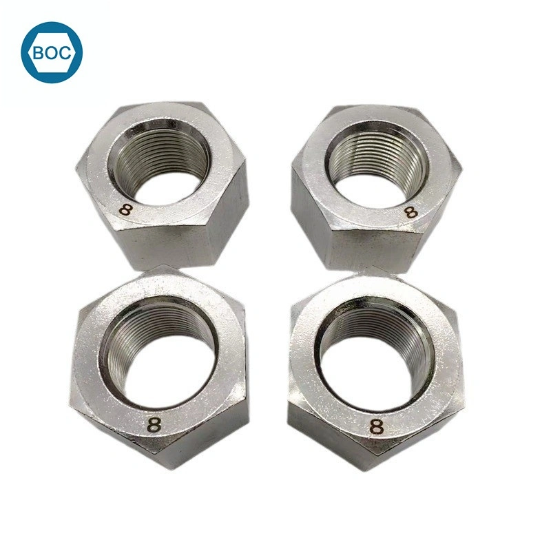 HG20634 Chemical Nuts Thickened Hex Nut Special For Pipeline Flange Valves