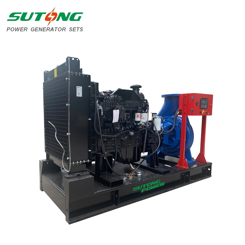 High Pressure 250HP Centrifugal Pumps Price Diesel Engine Water Pump Unit Horizontal End Suction Water Pump Farm Irrigation