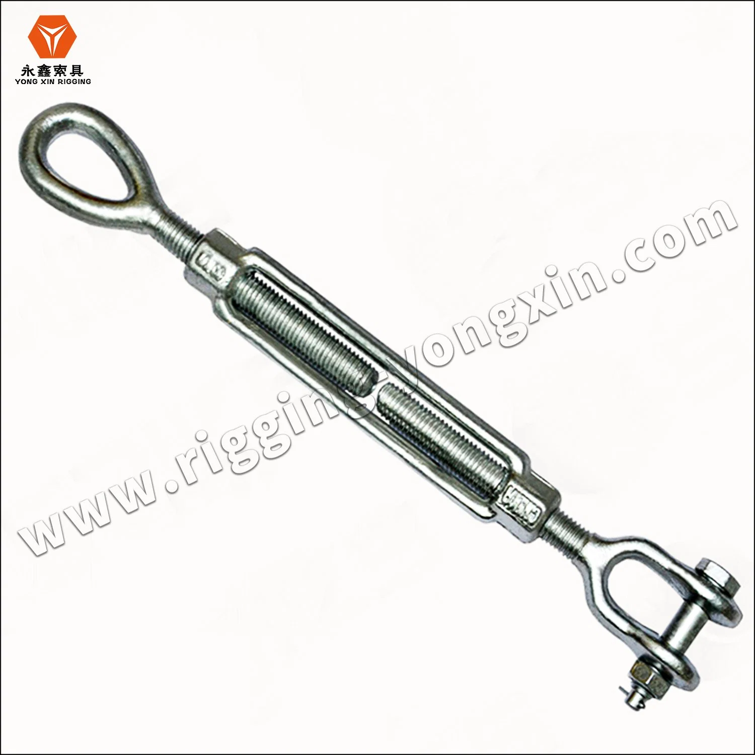 Hardware Heavy Duty geschmiedet Einstellbare Edelstahl 304 Turnbuckles mit Auge und Kiefer Turnbuckle Drahtseil/Stahlseil Teil Edelstahl Stahlschlüsselungen